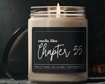 Chapter 55 Candle, Acotar Fan Gift, Rhysand Candle, A Court of Thorns and Roses, Velaris Candle, Bookish Candle, ACOMAF Scented Soy Candle