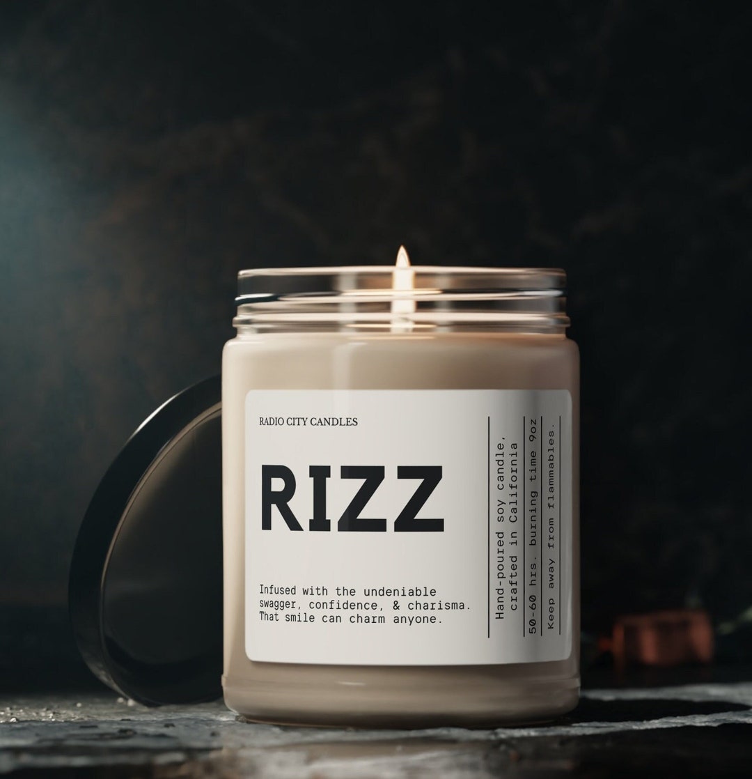 Funny Candle, Funny Teen Sayings, Rizz Candle, Slang Terms, Gen Z Term