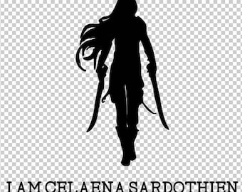 Aelin Galathynius - Jag kommer inte att vara rädd - Celaena Sardothien - Glastron - TOG - Sarah J Maas
