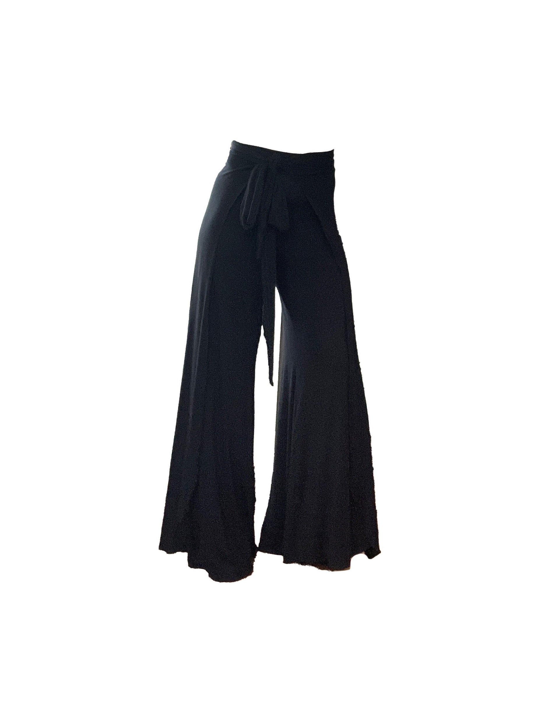 【eaphi】wrap design button slacks Artistry Wrap Pant, Palazzo Wrap Pants, Boho Pants, Beach