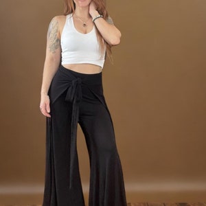 Artistry Wickelhose, Palazzo Wickelhose, Boho Hose, Strandhose, Open Flow Genie Hose, Boho Flow Hose, Sommerhose