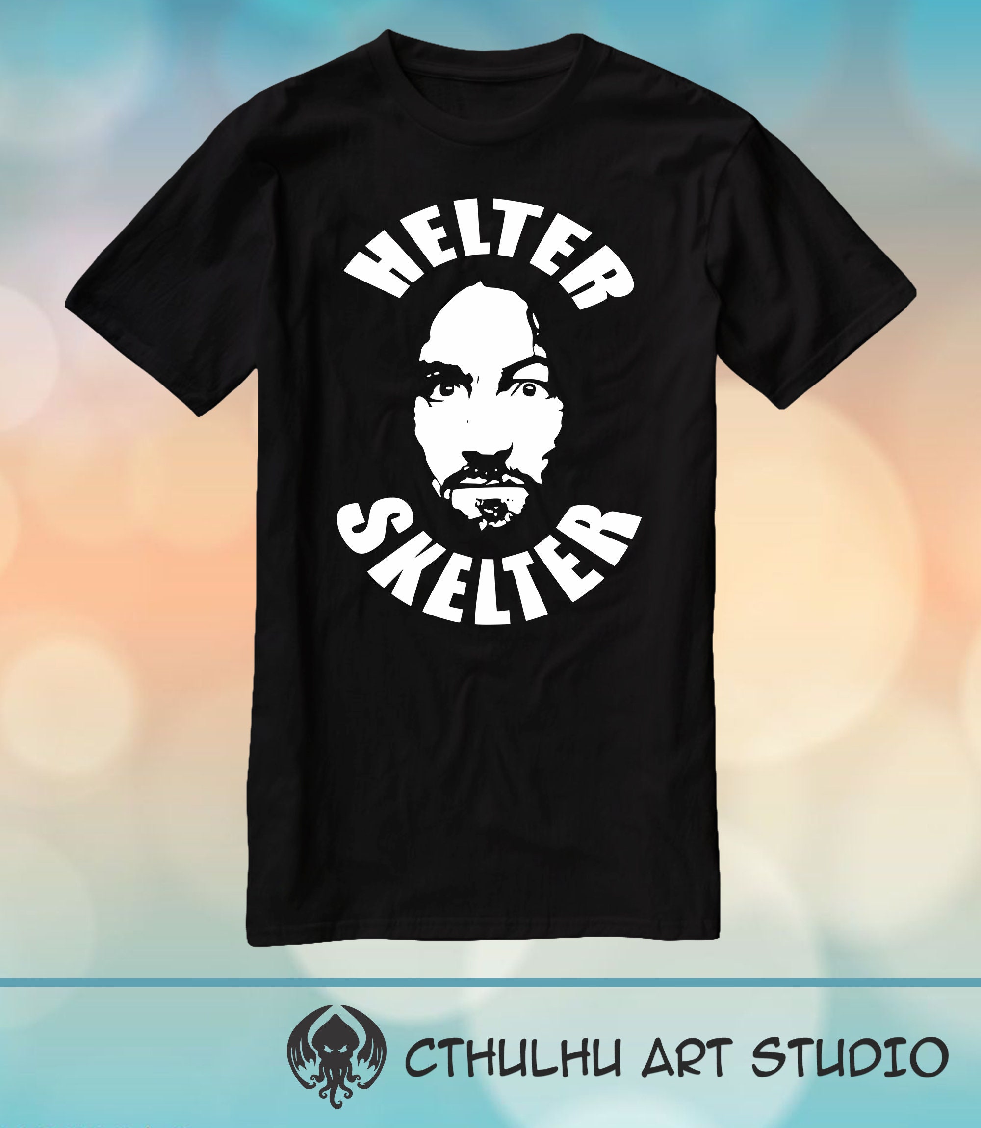 Charles manson Healter Skelter ロンT Charles manson Healter Skelter ロンT - トップスヴィンテージ 通販