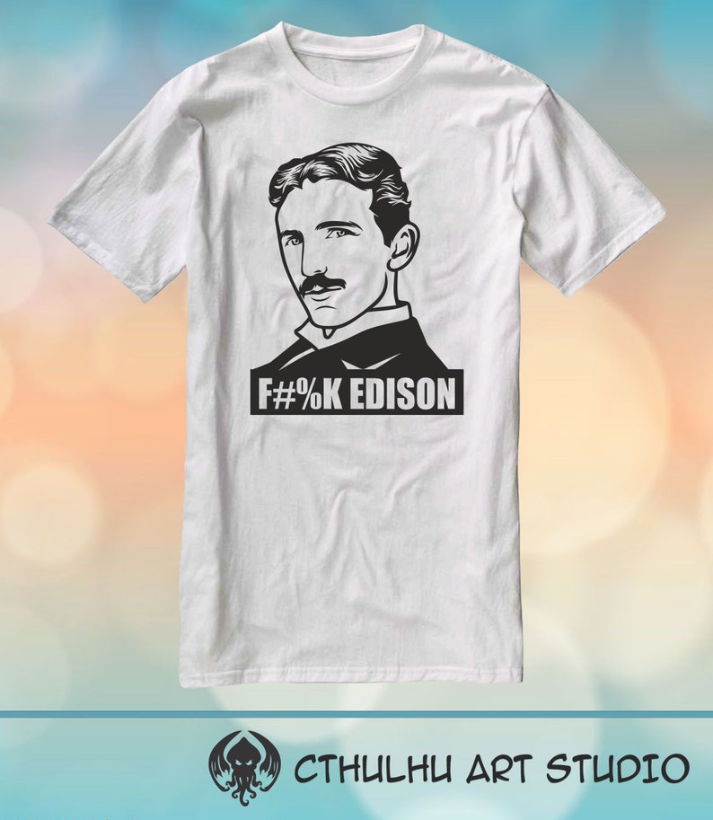 Nikola Tesla Fk Edison for Cutting Machines, Instant Digital Download ...