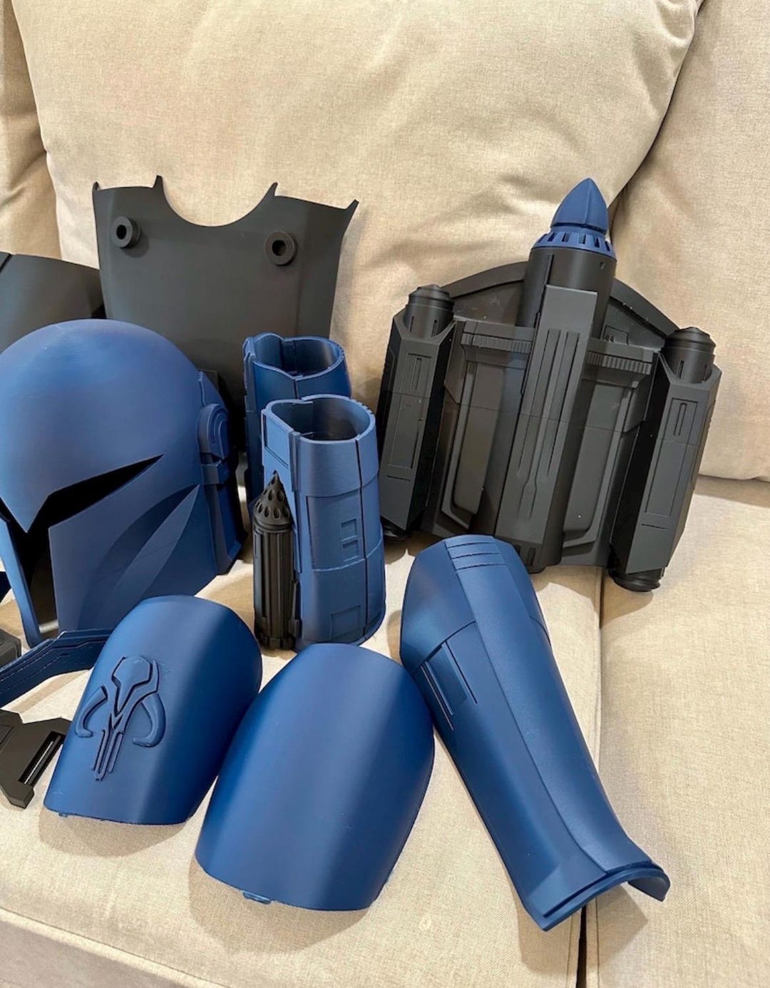 3D Printed Cosplay Armor Kit | Superhero Costume Components (raw or ...