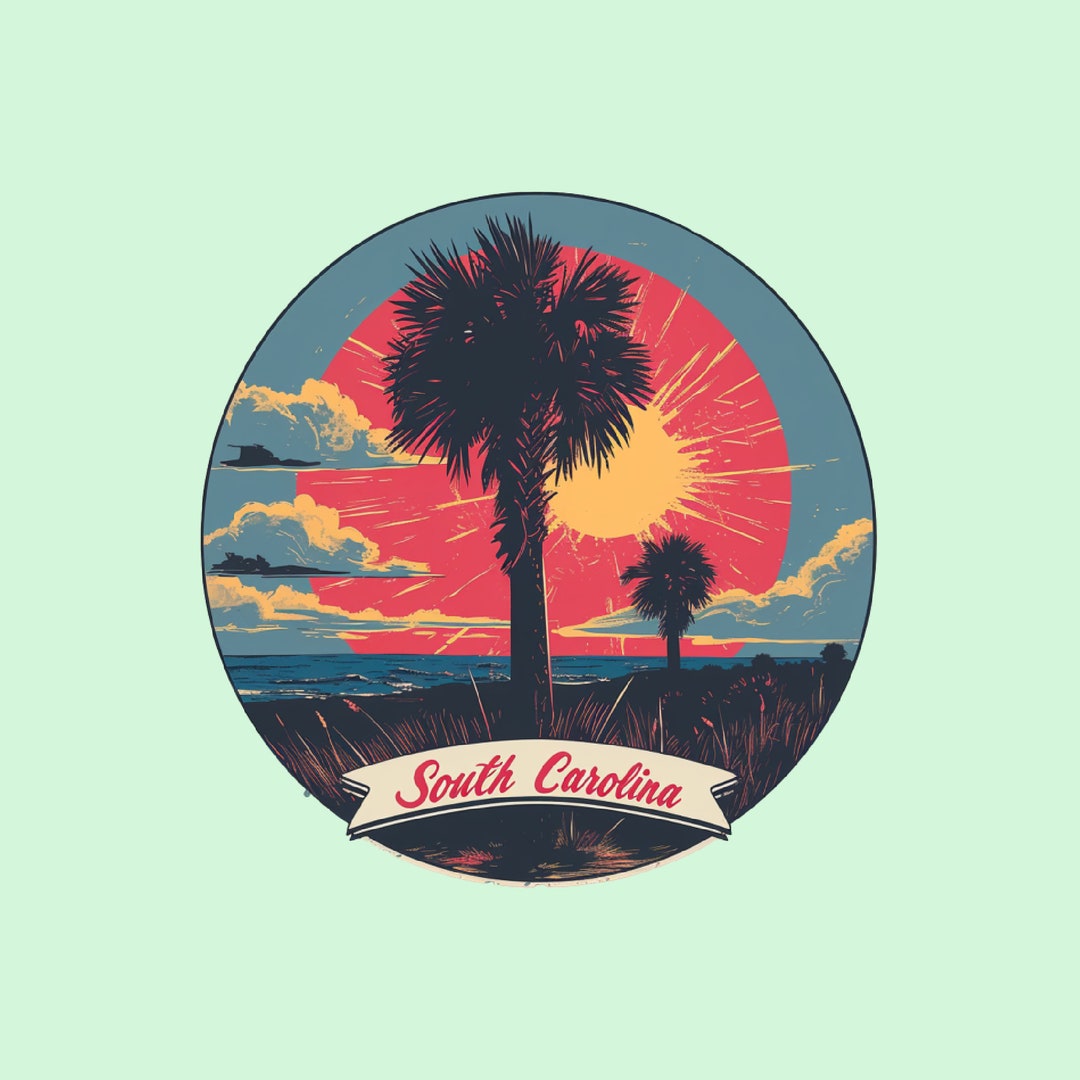 232 South Carolina, Journey Through Stickers, Loving Memory, Travel 