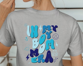 Boy Mom Era Graphic Tee, New Mom Gift