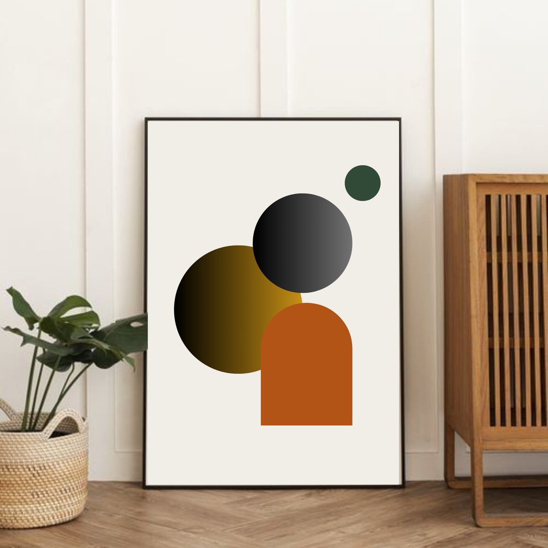Modern Abstract Neutral Wall Art | Farmhouse Decor Bedroom Wall Art | Living Room Wall Art ...