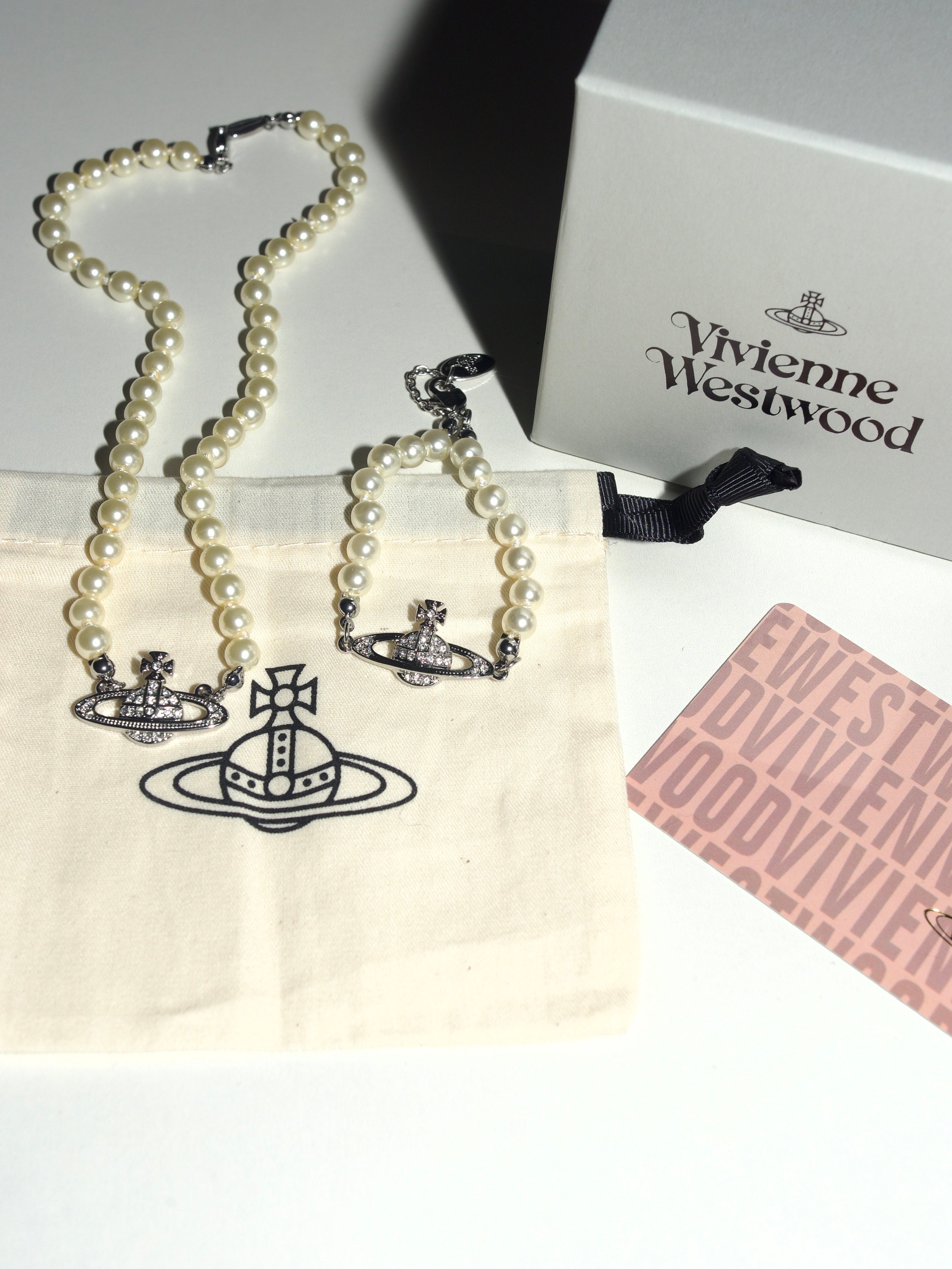 Buy New in Box Vivienne Westwood Gold With Black Pearl Chocker Necklace  Online in India - Etsy