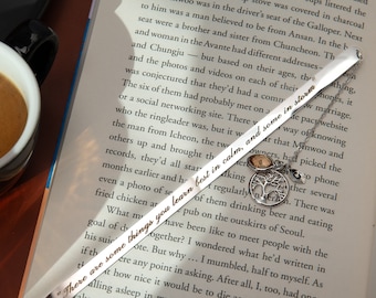 Personalized Book club Bookmark Mom Gift Retirement Grandma Gift Graduation Gift Teachers Appreciation Gift Bookworm Birthday Gift for her