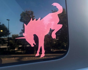Ford Bronco Unicorn Horse Vinyl Sticker