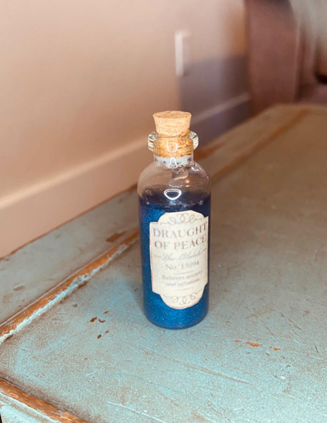 Mini Potion Bottles Cold Colors Etsy UK