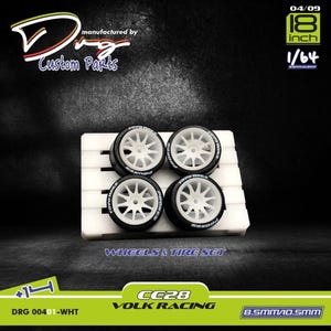 1/64 Scale Rays Volk Racing Wheels For Wheels Swaps Customs