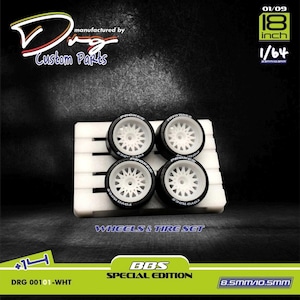 1/64 Scale BBS Wheels For Wheels Swaps Customs