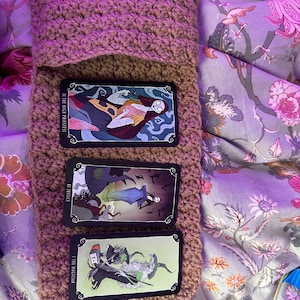 Tarotkarten-Tasche und -Matte