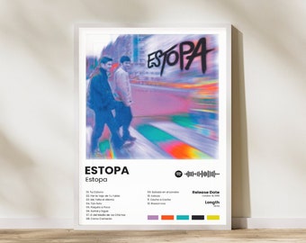 Cartel de Estopa / ESTOPA / Lista de reproducción de Estopa / Álbum de ESTOPA / Cartel de portada del álbum / Portada del álbum / Descarga digital