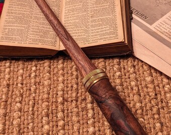 Hand-made Walnut Magic Wand - "Sylan"