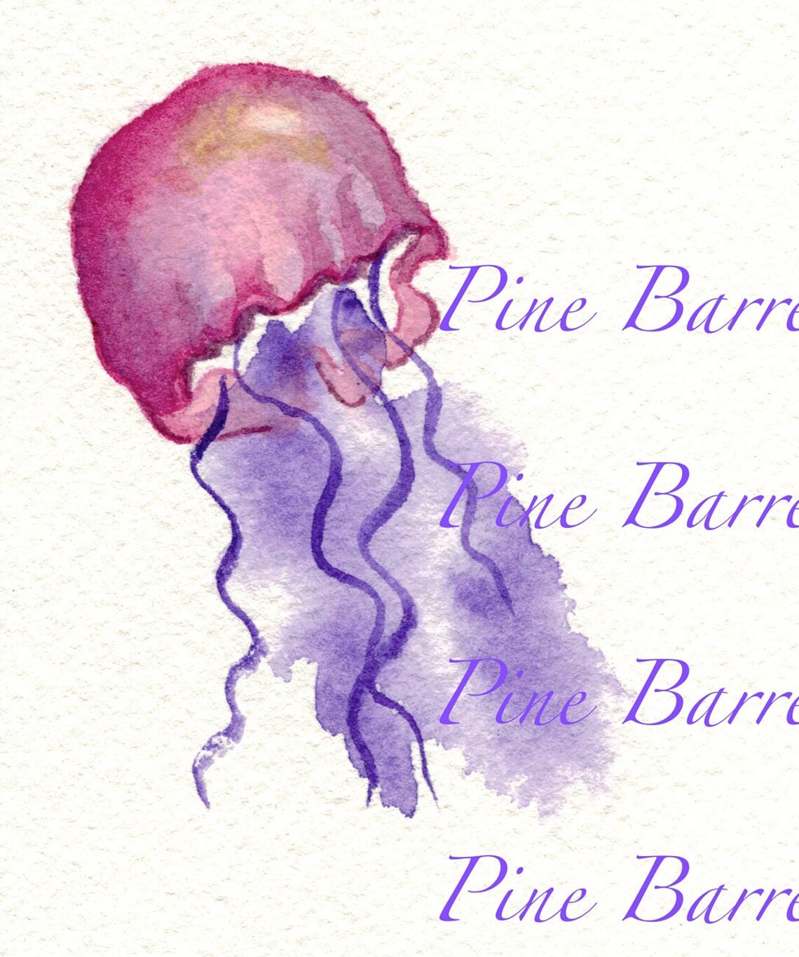 Jellyfish Ocean Under the Sea Invitation for Baby Shower or Birthday ...