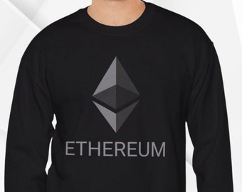 Ethereum Sweater | ETH | Crypto Clothes | Blockchain Sweatshirt | Investor |