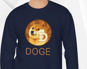 Dogecoin Sweater | DOGE | Crypto Clothes | Crypto Sweater | Investment Gift | Crypto | Doge Clothes | Investor | Dad Sweater |