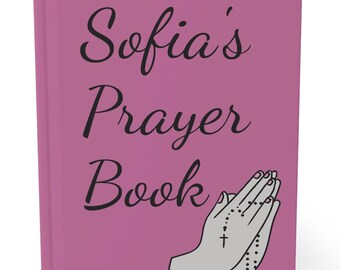 Personalized Prayer Journal | Hardcover Devotional Notebook