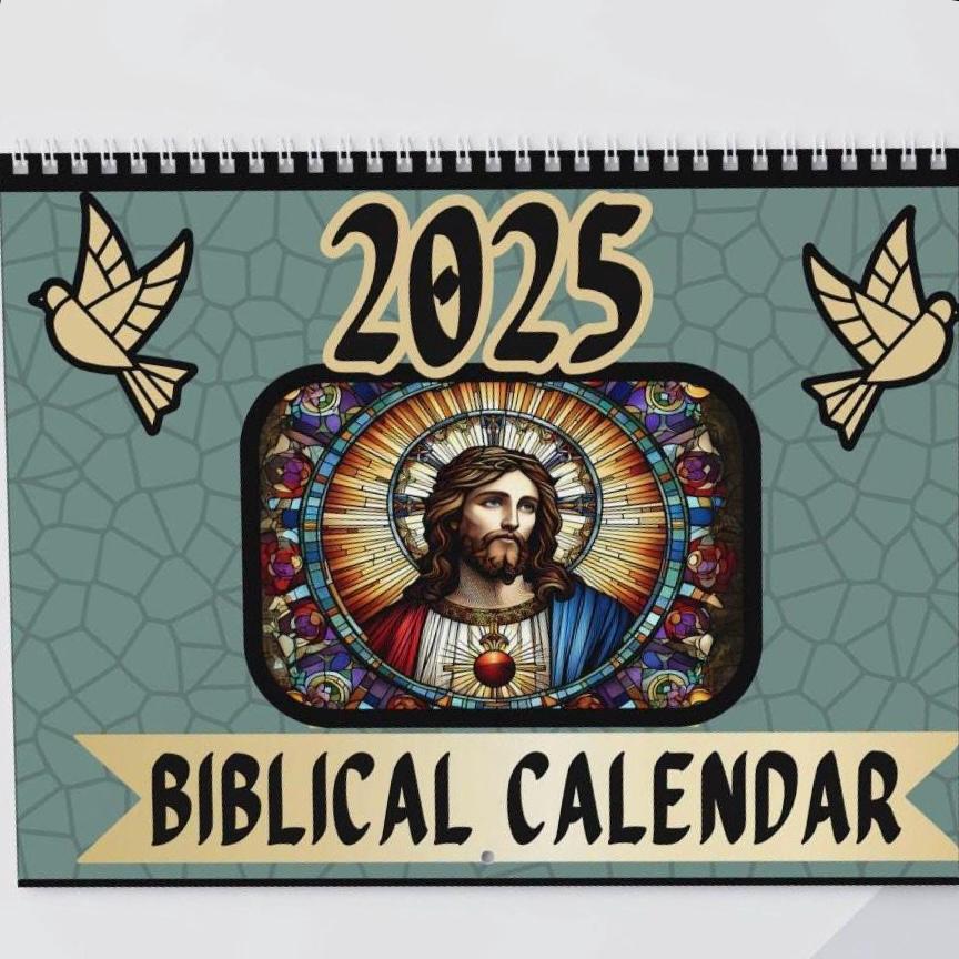 2025 Biblical Christian Wall Calendar Religious Calendar, Christian