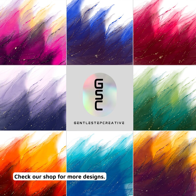 a collection of colorful abstract background designs