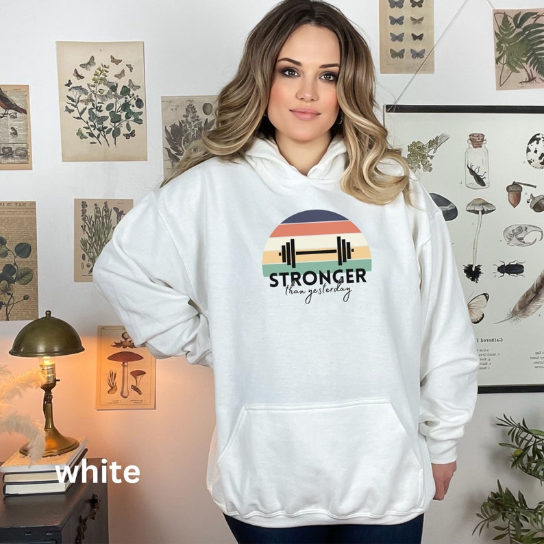 Gym Hooded Sweatshirt, Lifting Sweatshirt for Women, Girls