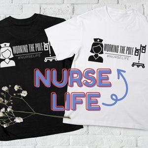 Funny Nurse Life Shirt, Nurse Shirt, Nurse Gift for Her, Nurse Graduation Gift, Nurse Humor, Nurse Life, Nurse Gift, Gifts for Nurses
