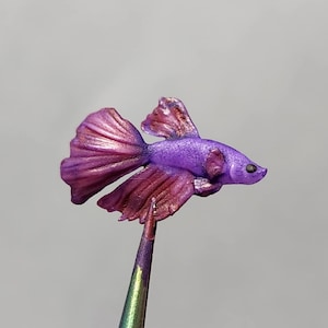 Miniature Hand Painted Betta Fish