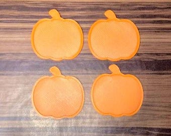 Platos de calabaza en miniatura a escala 1:6