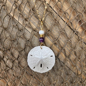 Sand Dollar Necklace - Etsy