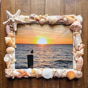 Muschel Fotorahmen (20x30): Handgemachter Bilderrahmen