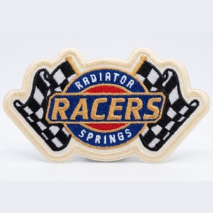 Radiator Springs Racers Embroidered Patch - Iron on or Sew on 4" X 2.25"