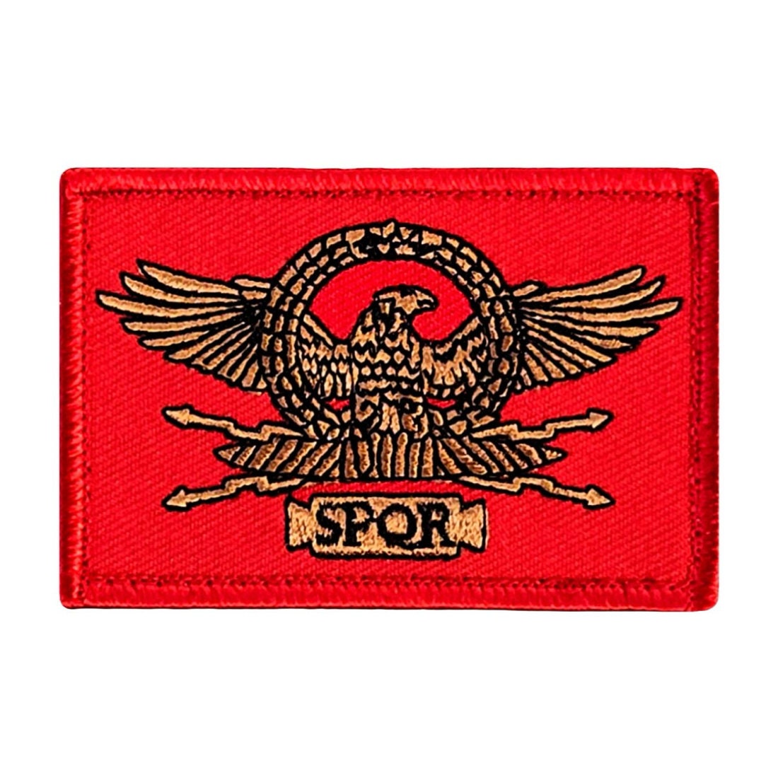 SPQR Roman Empire Legion Flag Morale Patch - 2pc 3 X 2 Inch Hook ...