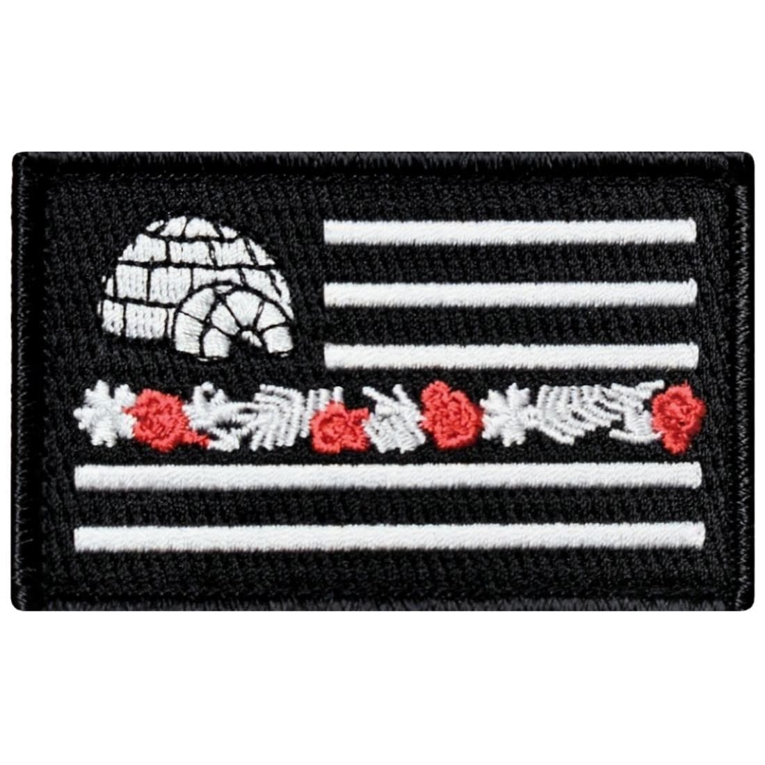 USA Flag Aloha Embroidered Morale Patch - 3