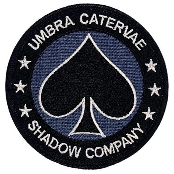 TADGEAR PATCH 2（スカル ナイフ ロゴ） Call of Duty Modern Warfare Shadow Company Spade Patch |2PC