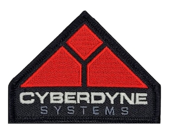 Cyberdyne Systems Embroidered Patch - 3 x 2.25 Inch Iron On or Sew On