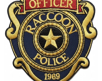 Raccoon City Police Cosplay Patch - 3 X 3.5 Inch Iron On Sew On