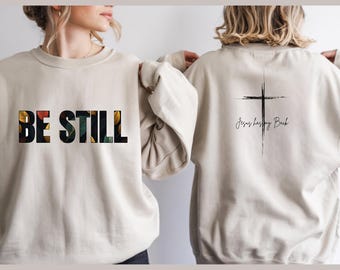Sudadera con capucha inspiradora con cruz cristiana, para amantes de Cristo y la fe. Sudadera con mensaje religioso. Regalo para mamá.