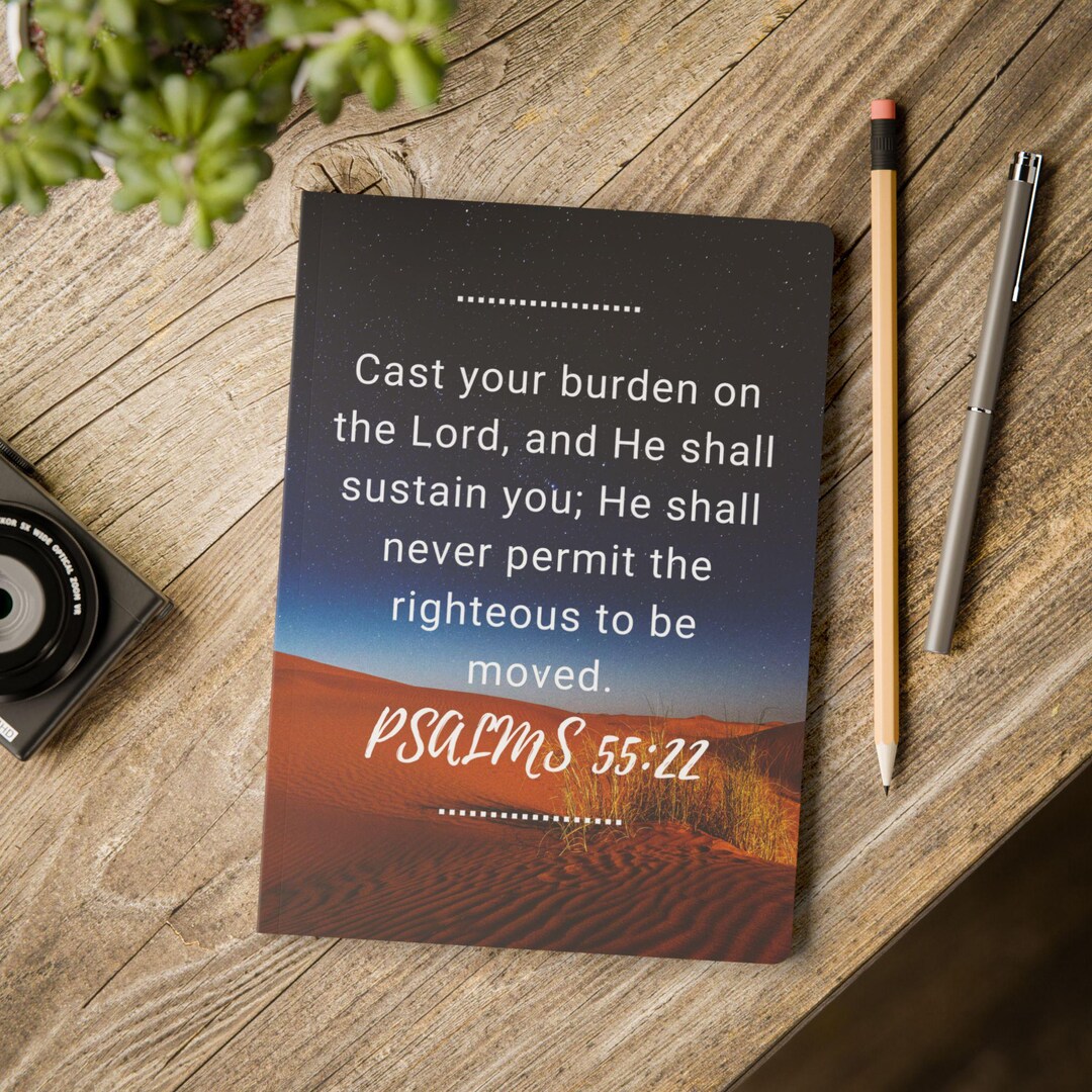 Notebook Design Reflective Diary Design Inspirational Softcover Journal Faith Design Reflection and Gratitude ...
