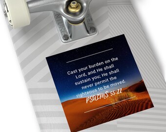 Vinilo cuadrado inspirador para decorar ventanas, decoración artística motivacional, escritura bíblica, regalo para estudiantes.