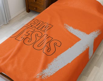 Manta ligera de terciopelo, acogedora y relajante manta de felpa inspiradora para decoración cristiana del hogar, regalo de inauguración de la casa para mamá.