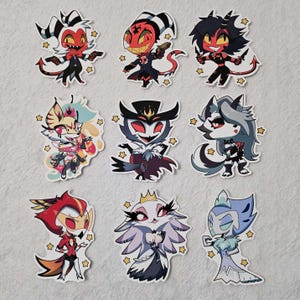 Helluva Chibi Stickers
