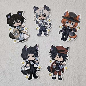 YJacuing Anime Haikyuu Volleyball Cute Chibi Reable Vinyl Stickers (23 PCS YJacuing Anime Haikyuu Volleyball Cute Chibi Reable Vinyl Stickers (23 PCS