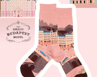 SockRoos Collection - Grand Budapest Hotel Inspired - Unisex Socks - Gifts for Him & Her - Socks Gifts - Socks for Men - Socks for Women