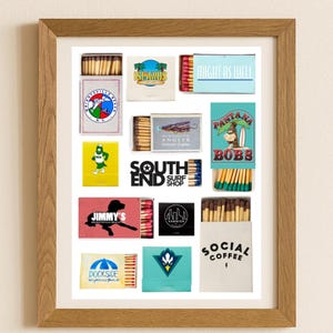 UNCW Match Box Print