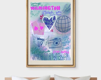 UNCW WILMY Print