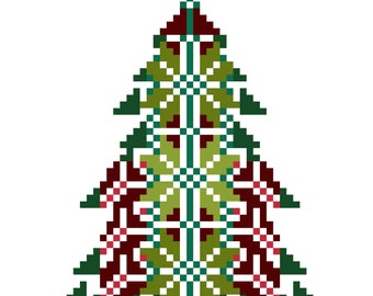 Todo lo que quiero para Navidad es un patrón digital palestino gratuito