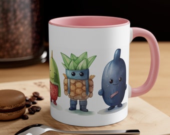 Veggie Pals Mug | Cute Creature Mug