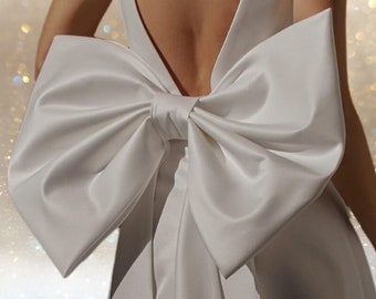 Vente en gros Ceinture de robe de mariée en satin pour mariée